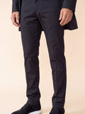 Pescarolo Five-Pocket Hose Schwarz Detail-Fokus