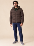 Montecore Winterjacke Braun, Vorderansicht