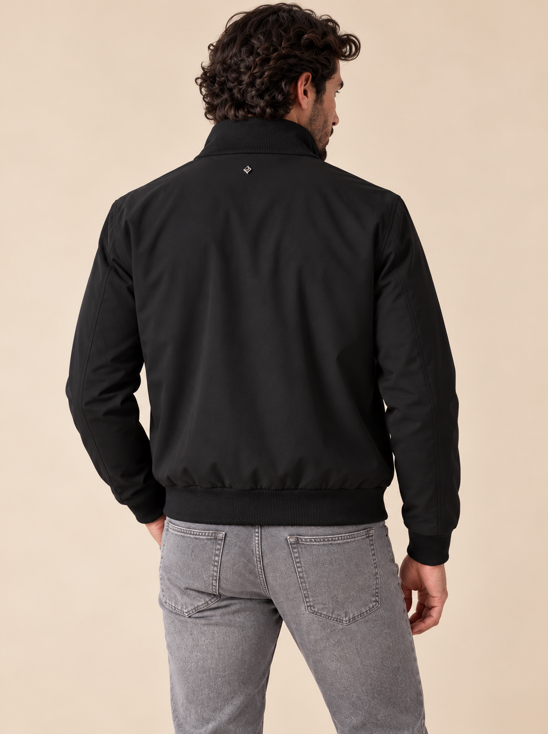 Montecore Blouson Schwarz, Rückansicht