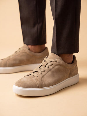 Officine Creative Sneaker – Wildleder, Beige